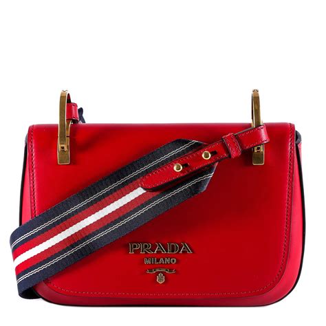 red prada bag strap|Prada shoulder bag price.